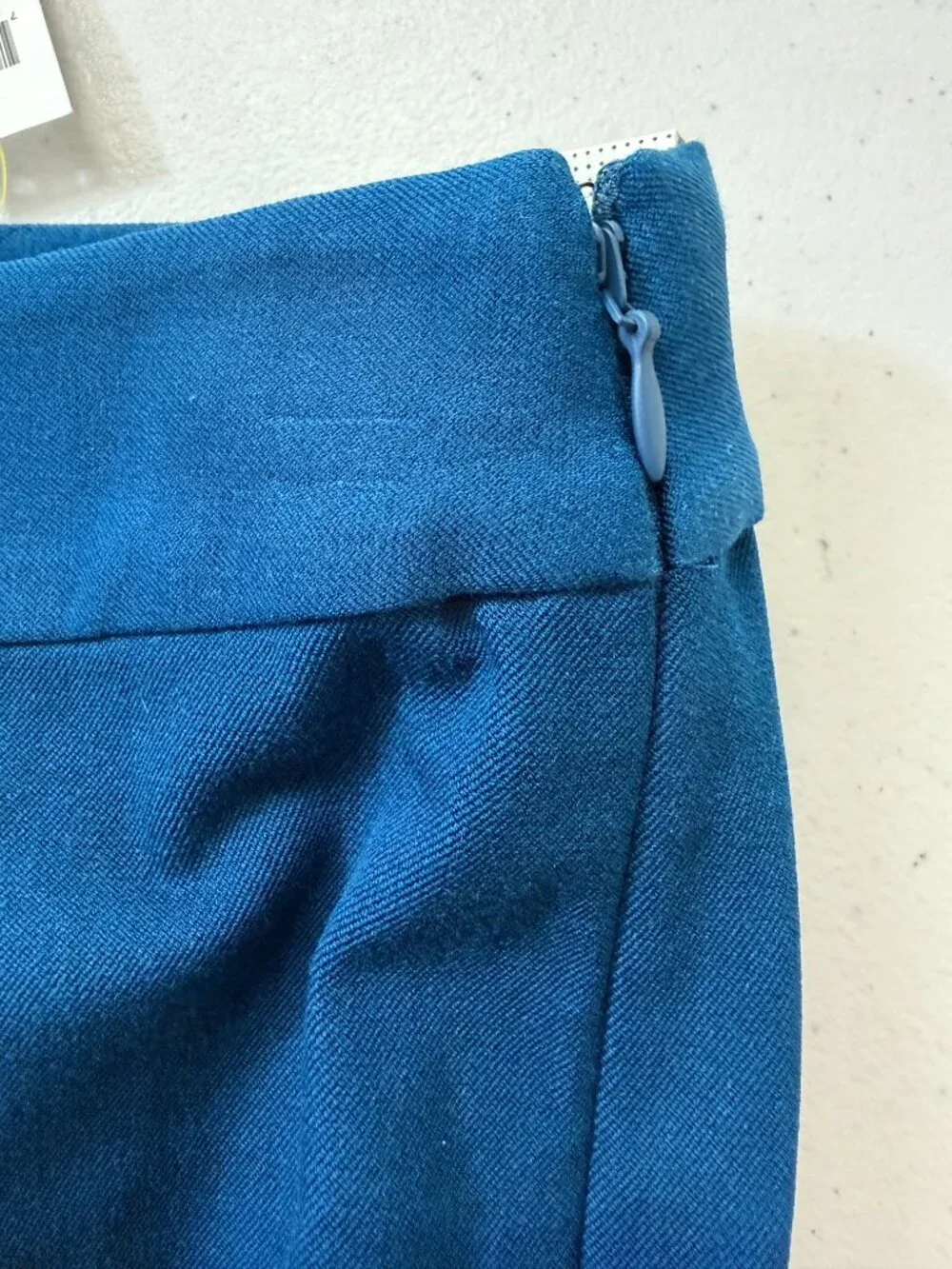 Kate Spade Saturday The Pipeline Pant Peacock Blue Ankle Pants Size 00 NWT